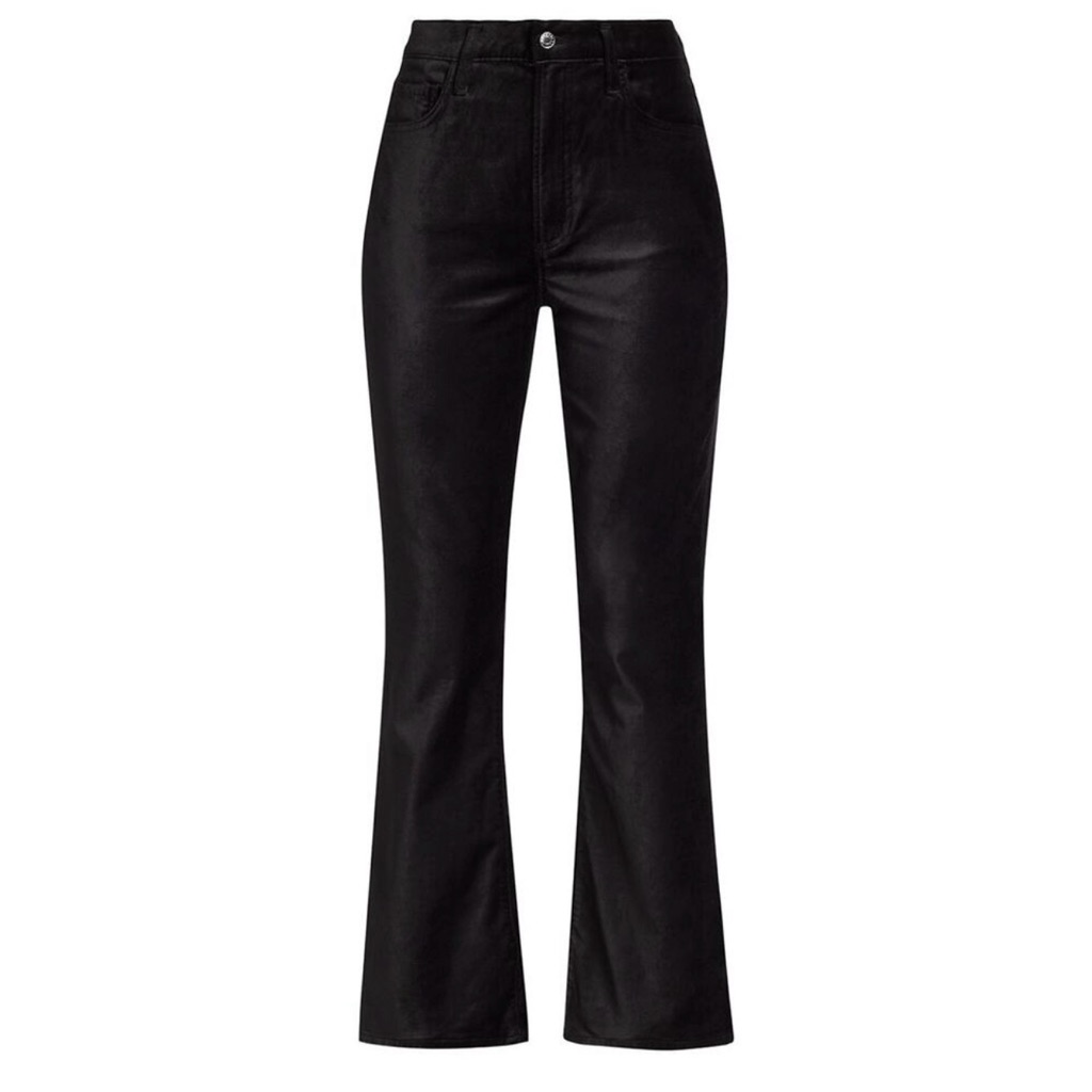 Agolde Beetle Black Velvet Jeans